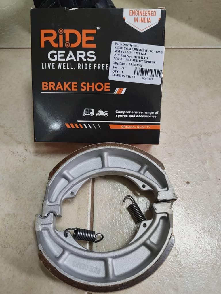 RGL=Brake Shoe Rear=Haojue-Xpress125